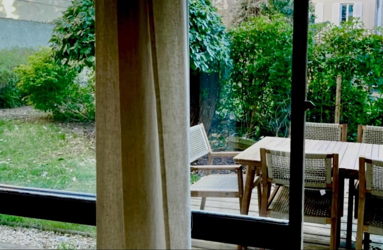Appart With Garden - 15 Min From Eiffel Tower บูโลญบียองกูร์ ภายนอก รูปภาพ