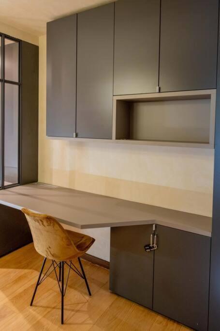 Appart With Garden - 15 Min From Eiffel Tower บูโลญบียองกูร์ ภายนอก รูปภาพ